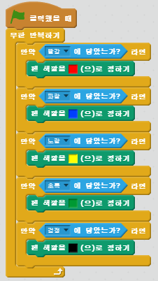 펜 색상 바꾸기